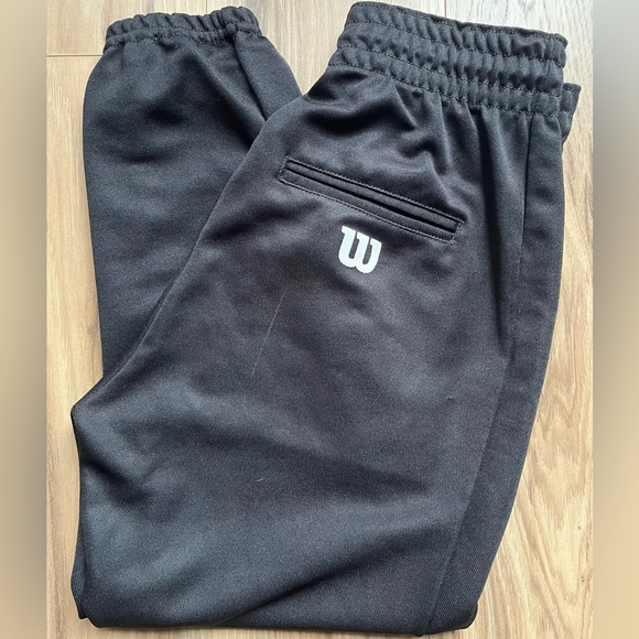 Wilson Knicker Baseball/Softball Pants Youth Size L Black EUC - Picture 2 of 5